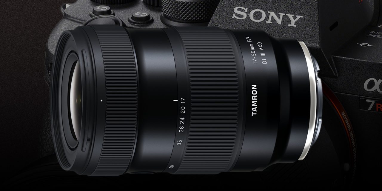 Tamron entwickelt 17-50mm F/4 Di III VXD für Sony E (aktualisiert)