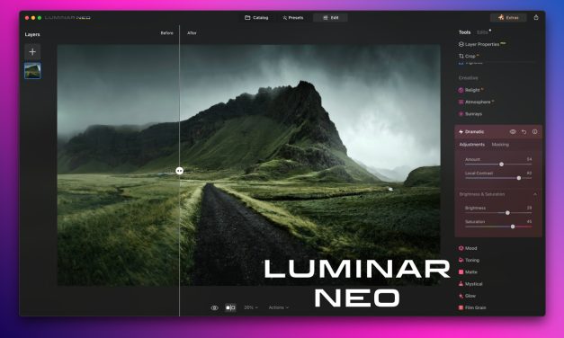 Luminar Neo 1.13.0 Update bringt Studio-Licht-Funktion und Weichzeichner-Werkzeug