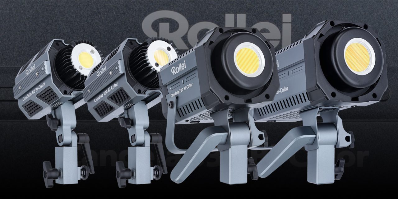 Rollei Candela: 4 neue LED-Leuchten von kompakt bis kraftvoll