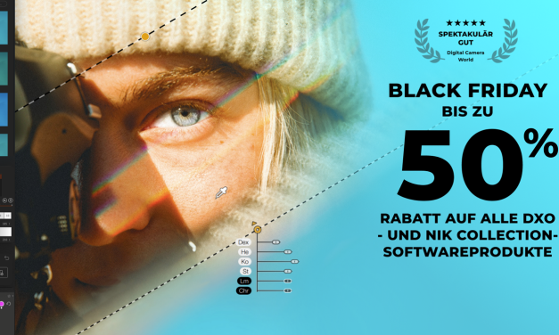 DxO Black Friday 2023: Bis zu 50 % auf PhotoLab 7, PureRaw, Filmpack und weitere Software